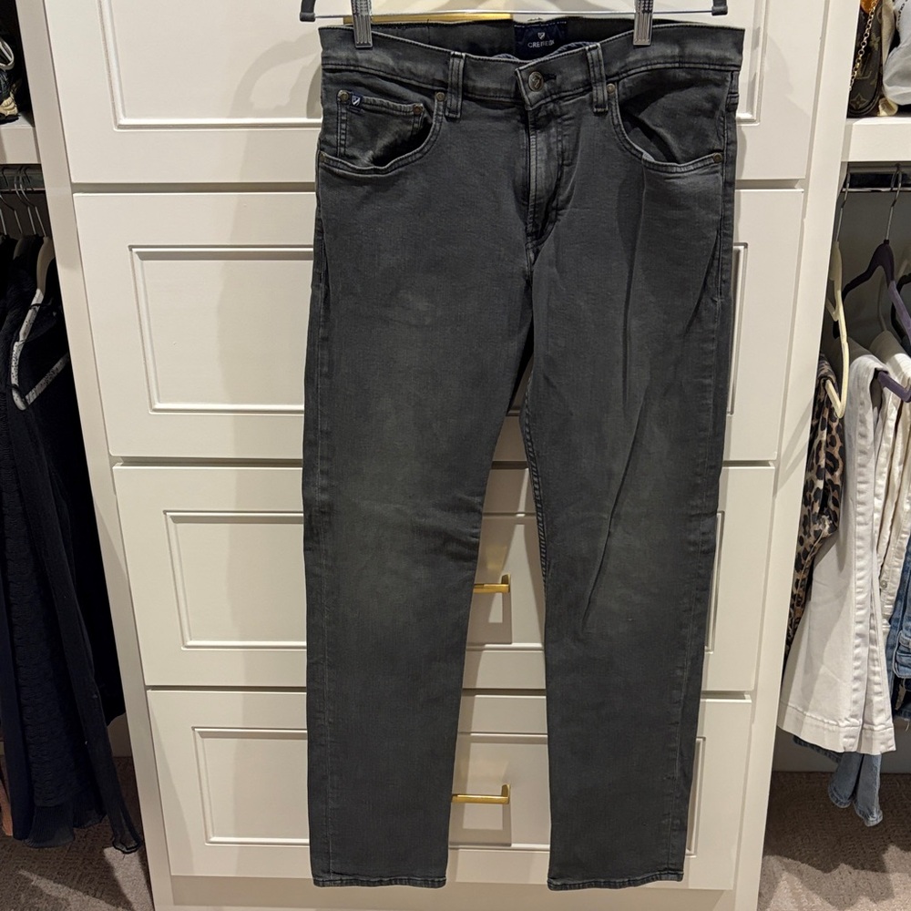 Cremieux Charcoal Grey Comfort Stretch Slim Fit Pants